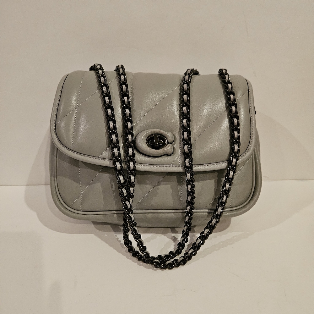 Coach Pillow Madison Shoulder Bag With Quilting